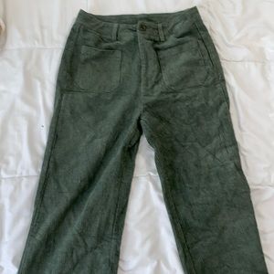 Green Bell Bottom Jeans💚